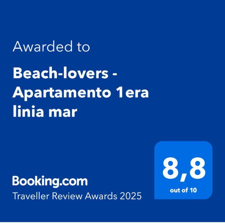 Beach-Lovers - Apartamento 1Era Linia Mar Miami Playa Exteriör bild